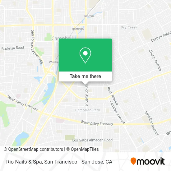 Rio Nails & Spa map