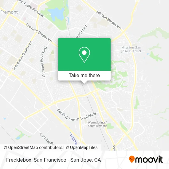 Frecklebox map