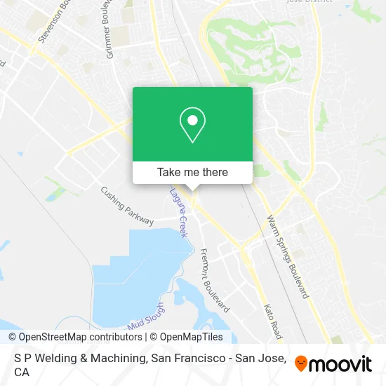 S P Welding & Machining map