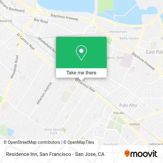 Residence Inn map