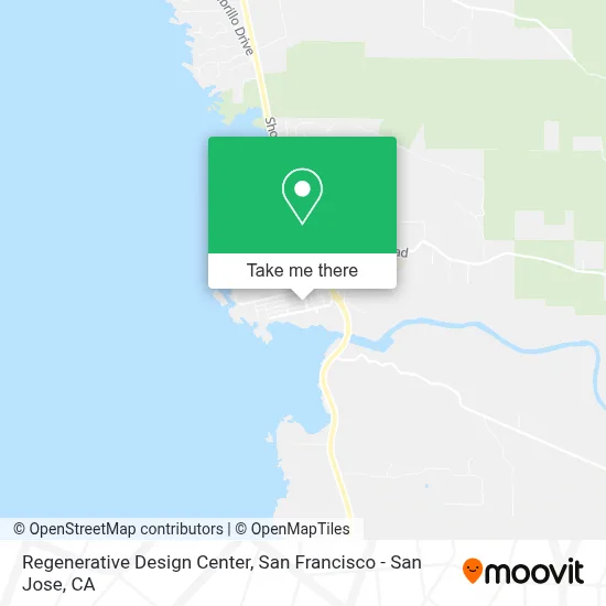 Regenerative Design Center map