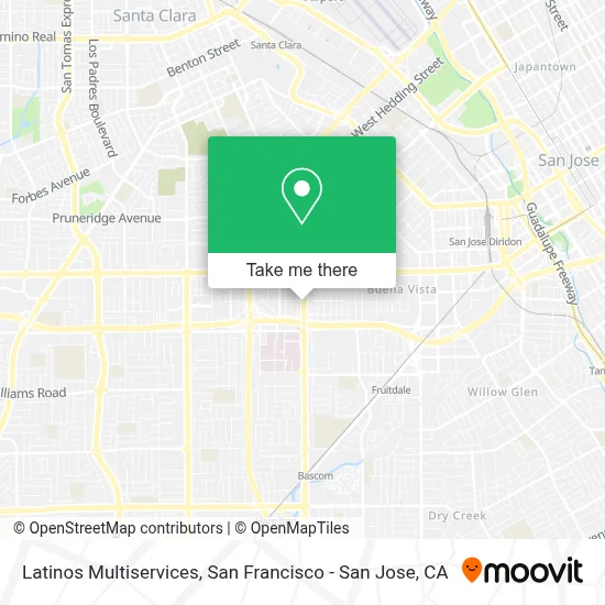 Latinos Multiservices map