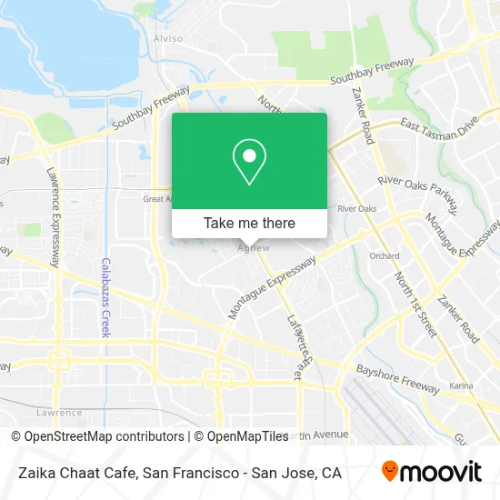 Zaika Chaat Cafe map