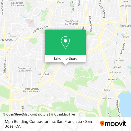 Mph Building Contractor Inc map