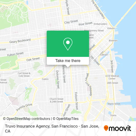 Truvo Insurance Agency map