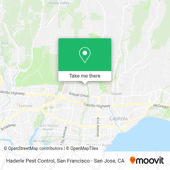 Haderle Pest Control map
