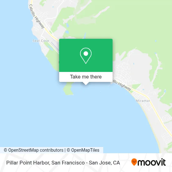Pillar Point Harbor map