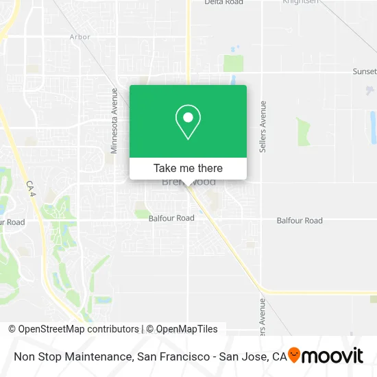 Non Stop Maintenance map