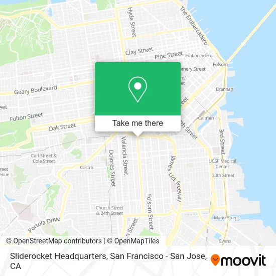 Sliderocket Headquarters map