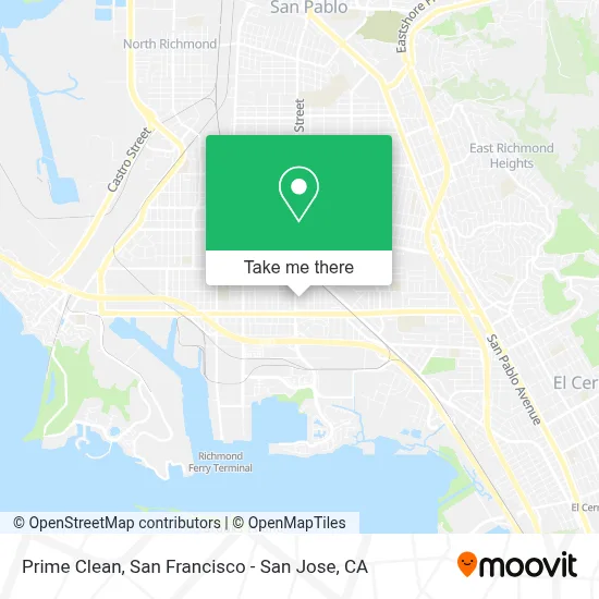 Prime Clean map