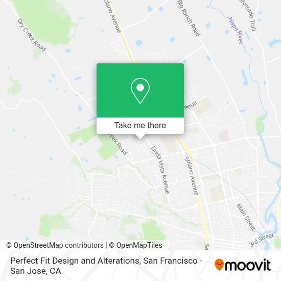 Perfect Fit Design and Alterations map