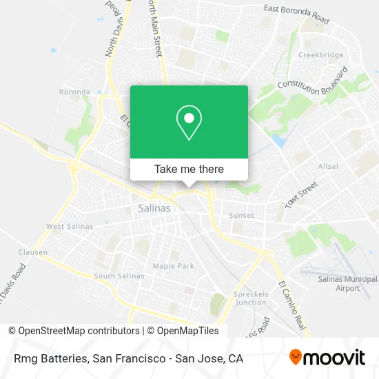 Rmg Batteries map