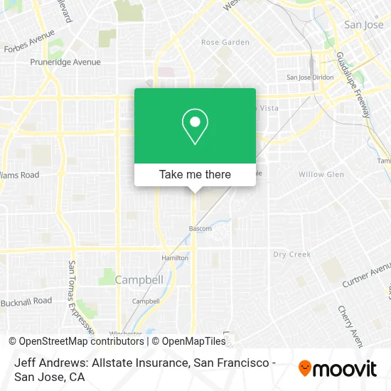 Jeff Andrews: Allstate Insurance map