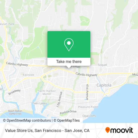 Value Store Us map