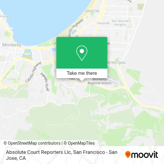 Absolute Court Reporters Llc map