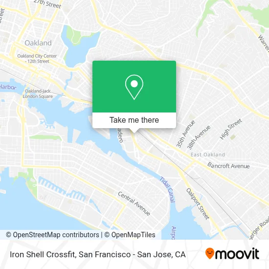 Iron Shell Crossfit map