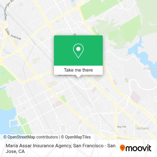 Maria Assar Insurance Agency map