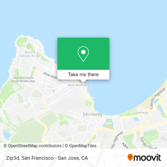 Zip3d map