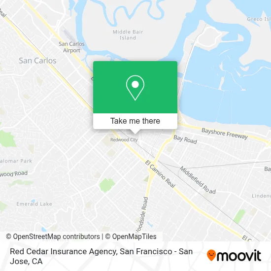 Red Cedar Insurance Agency map
