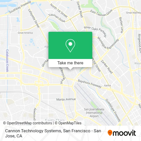 Cannon Technology Systems map