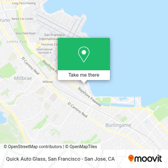 Quick Auto Glass map