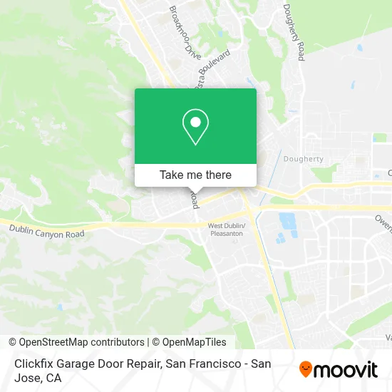 Clickfix Garage Door Repair map