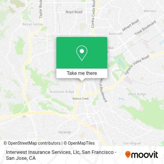 Interwest Insurance Services, Llc map