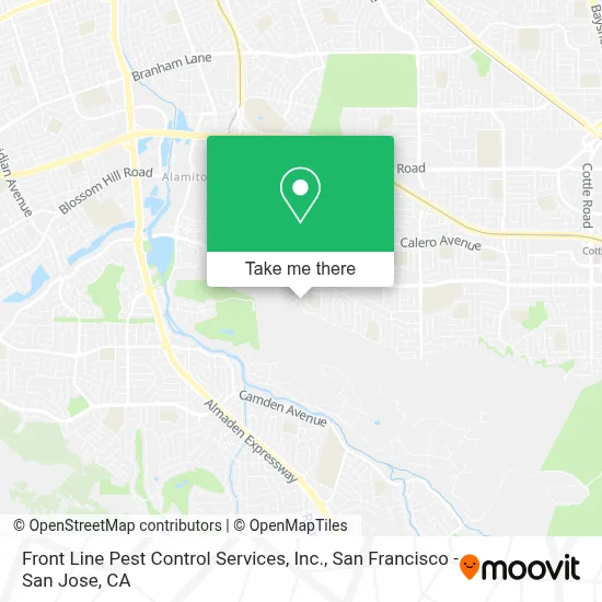 Front Line Pest Control Services, Inc. map