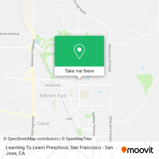 Learning To Learn Preschool map