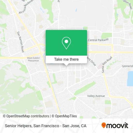 Senior Helpers map