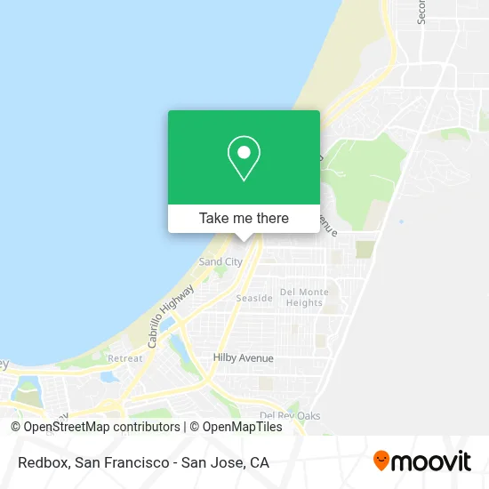 Redbox map