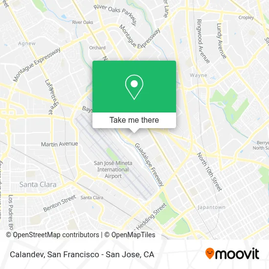 Calandev map