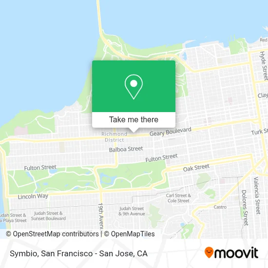 Symbio map
