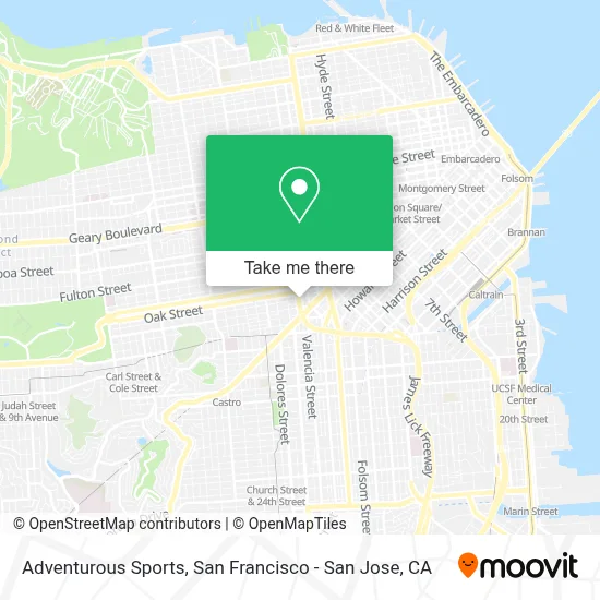 Adventurous Sports map
