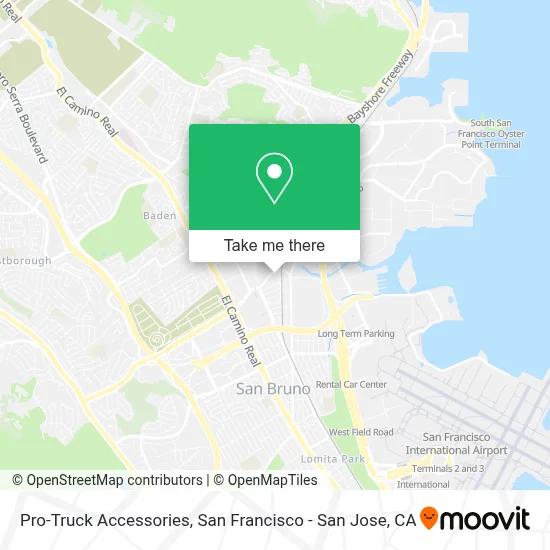 Pro-Truck Accessories map