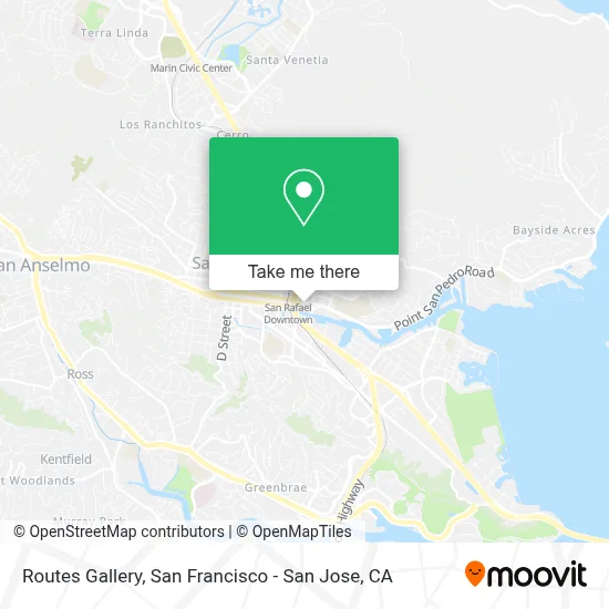Routes Gallery map