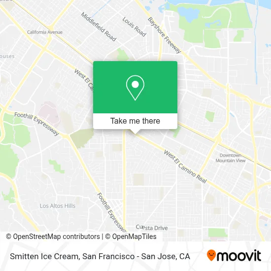 Smitten Ice Cream map