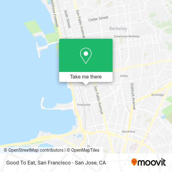 Good To Eat map