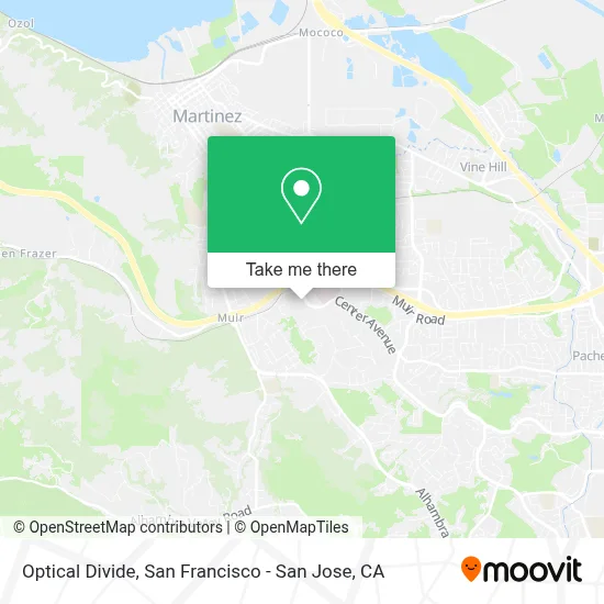 Optical Divide map