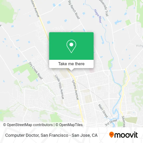 Computer Doctor map