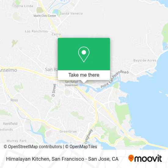 Himalayan Kitchen map
