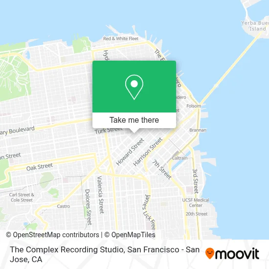 The Complex Recording Studio map