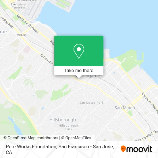 Pure Works Foundation map