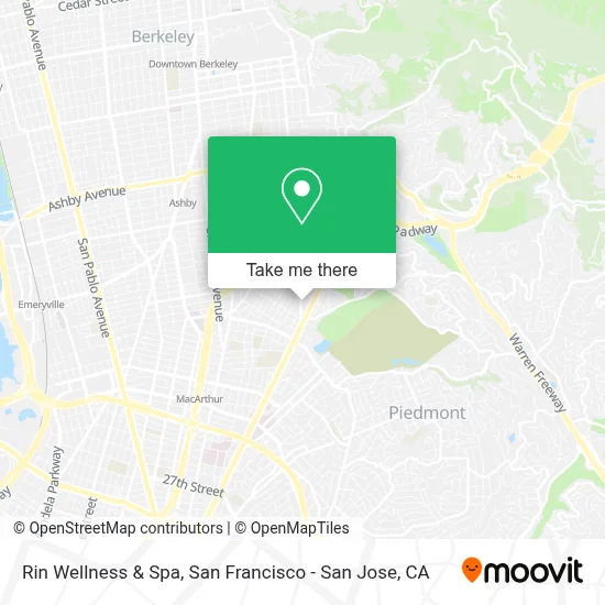 Rin Wellness & Spa map