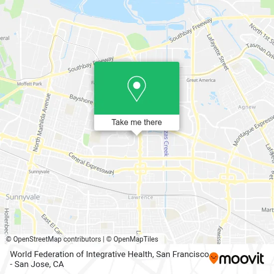 World Federation of Integrative Health map