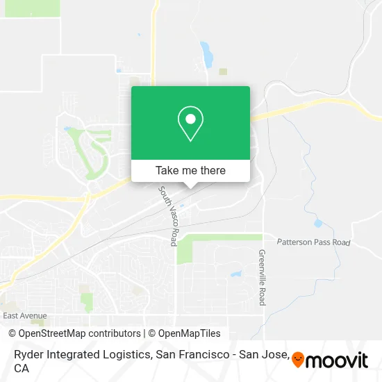 Ryder Integrated Logistics map