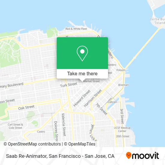 Saab Re-Animator map
