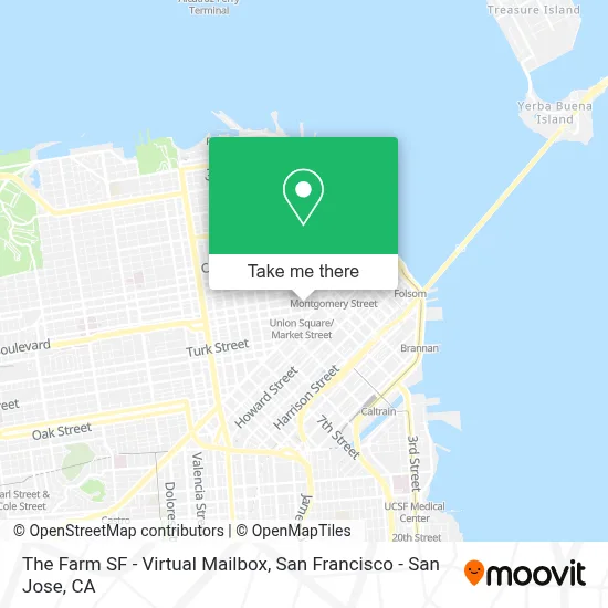The Farm SF - Virtual Mailbox map