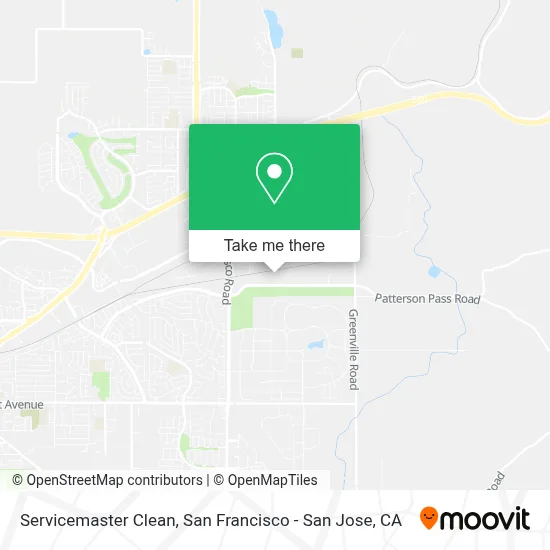 Servicemaster Clean map
