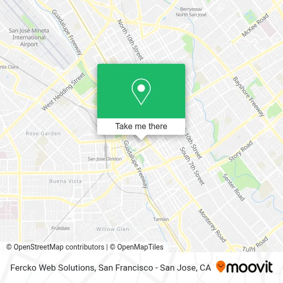 Fercko Web Solutions map
